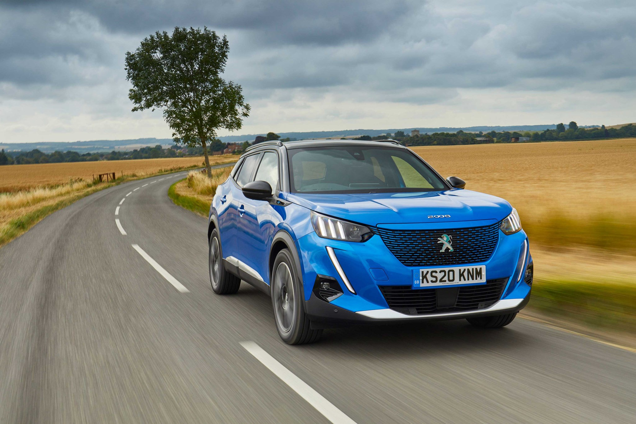 Peugeot e2008 Review Hero Image
